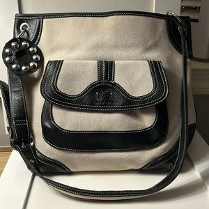 Stone Mountain Canvas/leather shoulder bag